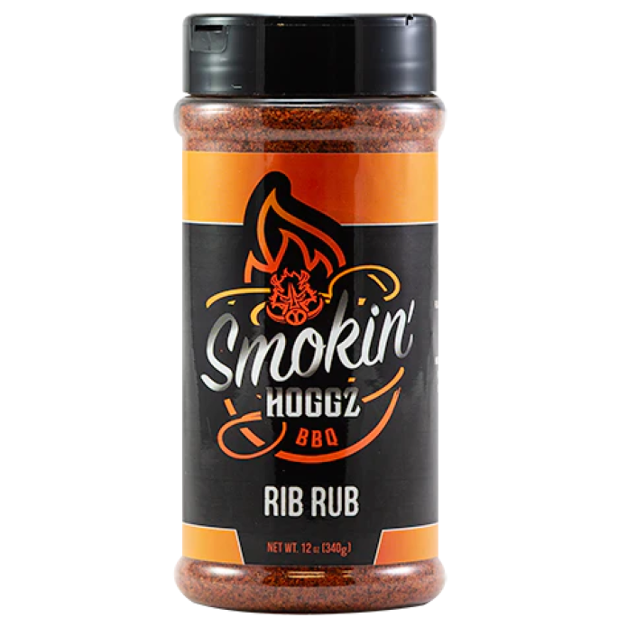 Smokin Hoggz Premium BBQ Rib Rub 12oz