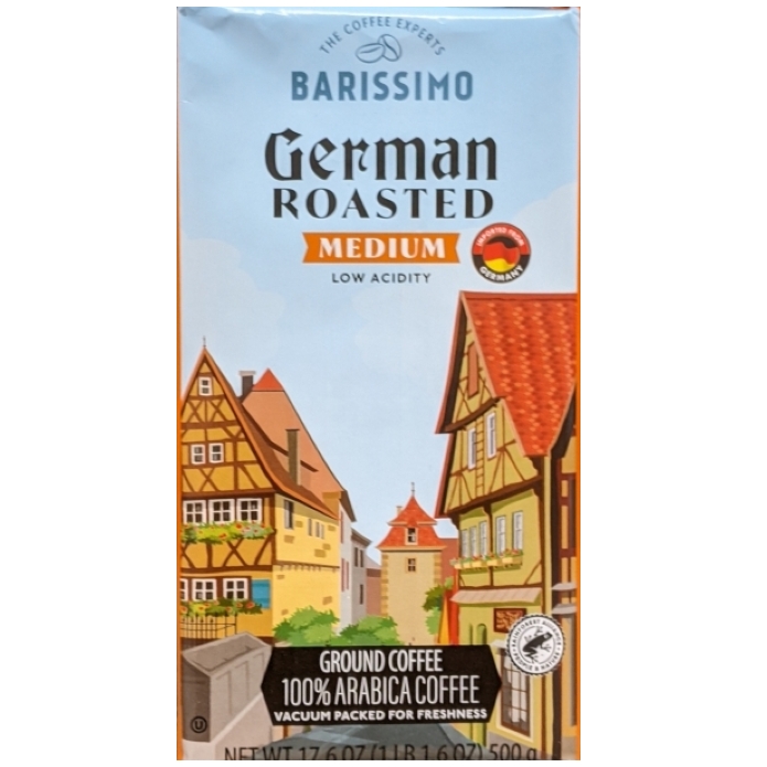 Barissimo Premium German Roasted Gourmet Ground Coffee 1.1Lbs (Medium Roast) Barissimo Premium German Roasted Gourmet Ground Coffee 1.1Lbs (Medium Roast)
