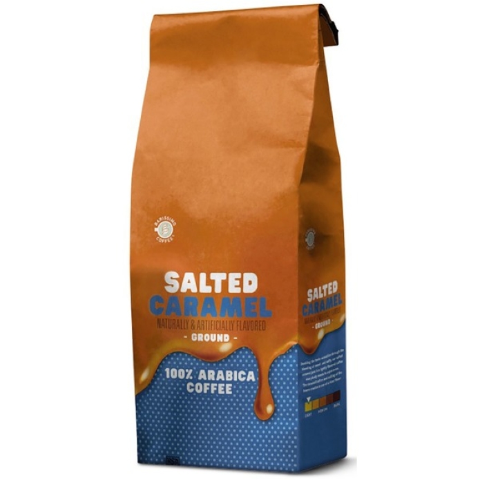 Barissimo Premium Salted Caramel Flavored Ground Coffee 12oz (Light Roast) Barissimo Premium Salted Caramel Flavored Ground Coffee 12oz (Light Roast)