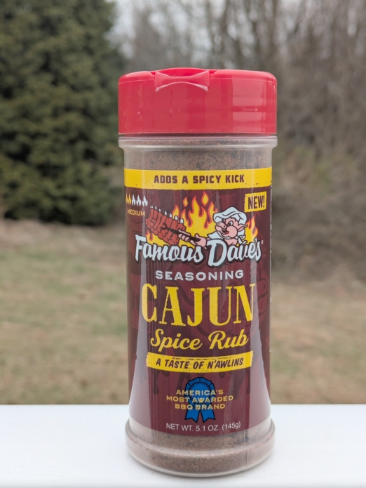 Famous Daves Cajun Spice Rub Seasoning 5.1 oz