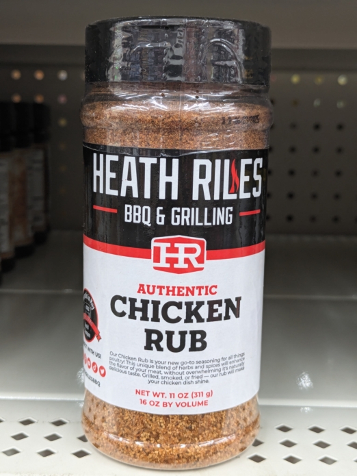 Heath Riles Authentic Chicken Rub 10oz