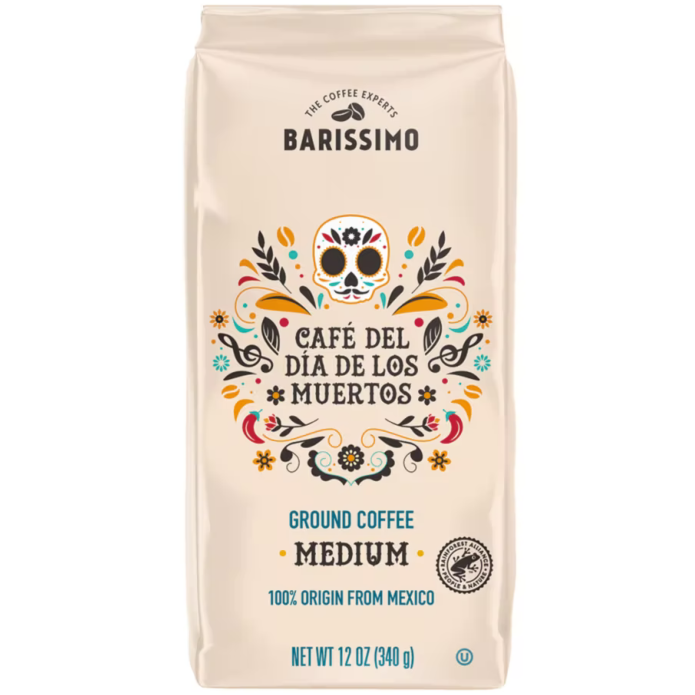 Barissimo Mexico Dia de los Muertos Ground Coffee12oz (Medium Roast) Barissimo Mexico Dia de los Muertos Ground Coffee12oz (Medium Roast)