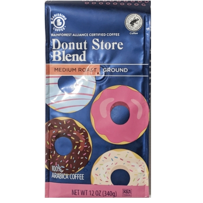 Barissimo Premium Donut Store Gourmet Ground Coffee 12oz (Medium Roast) Barissimo Premium Donut Store Gourmet Ground Coffee 12oz (Medium Roast)