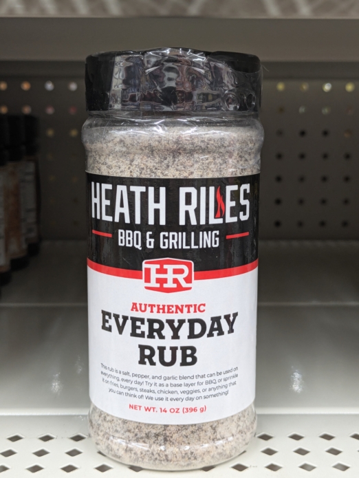Heath Riles Authentic BBQ Everyday Rub 14oz