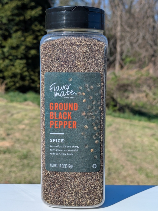 Flavor Mate  Ground Black Pepper 11oz (Club)