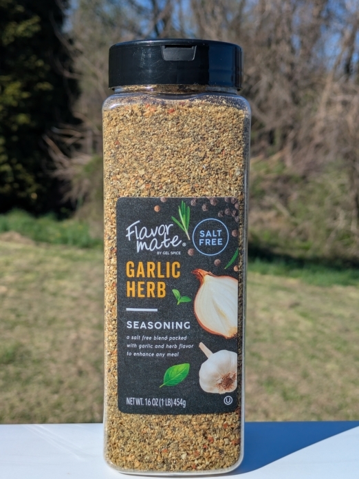 Flavor Mate Garlic Herb Seasoning Blend 1lbs (Salt Free)
