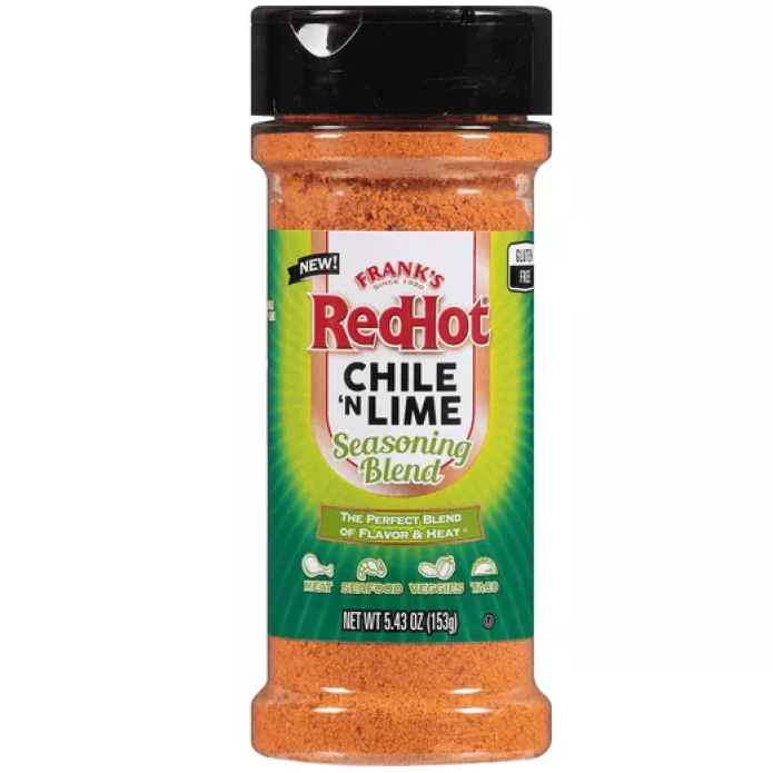 Franks RedHot Seasoning Blend 5.43oz (Chile N Lime)