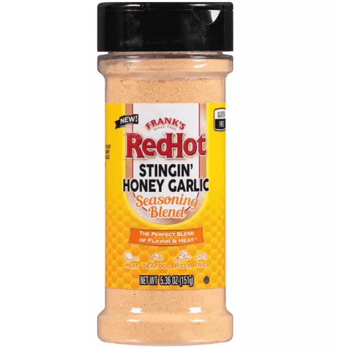 Franks RedHot Seasoning Blend 5.36oz (Stingin' Honey Garlic) Franks RedHot Seasoning Blend 5.36oz (Stingin' Honey Garlic)
