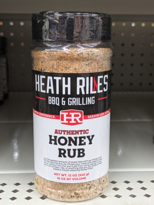 Heath Riles Premium BBQ Honey Rub & Seasoning 1Lb