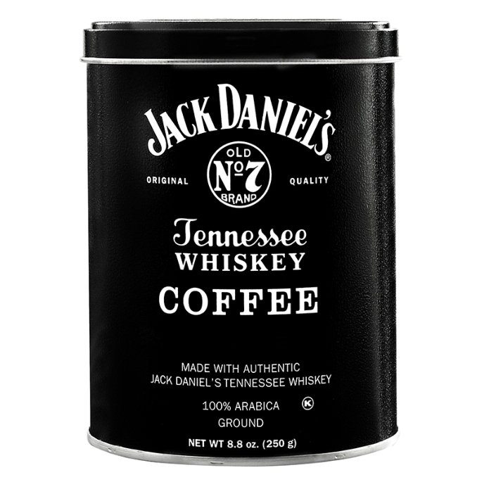 Jack Daniels Original Coffee Infused Tennessee Whiskey 8.8oz Tin (Medium Roast)